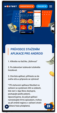 mostbet instalace aplikace android